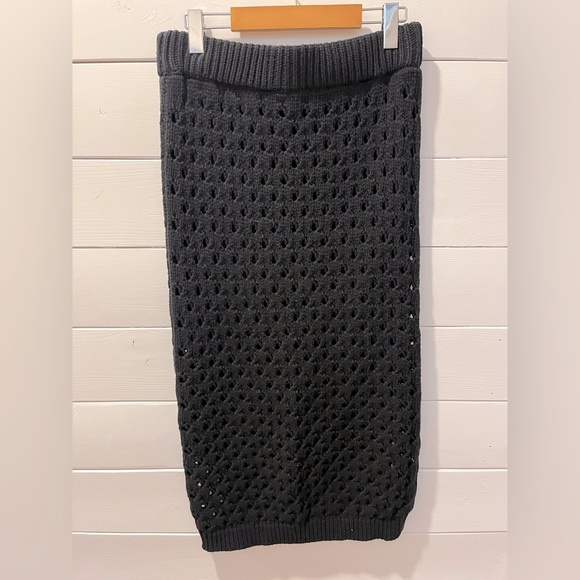 🖤 MNG Mango black crochet knit skirt – size M - Picture 5 of 7